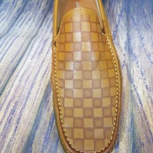 Bruno Marc Driving Loafer Moccasins Shoes Tan